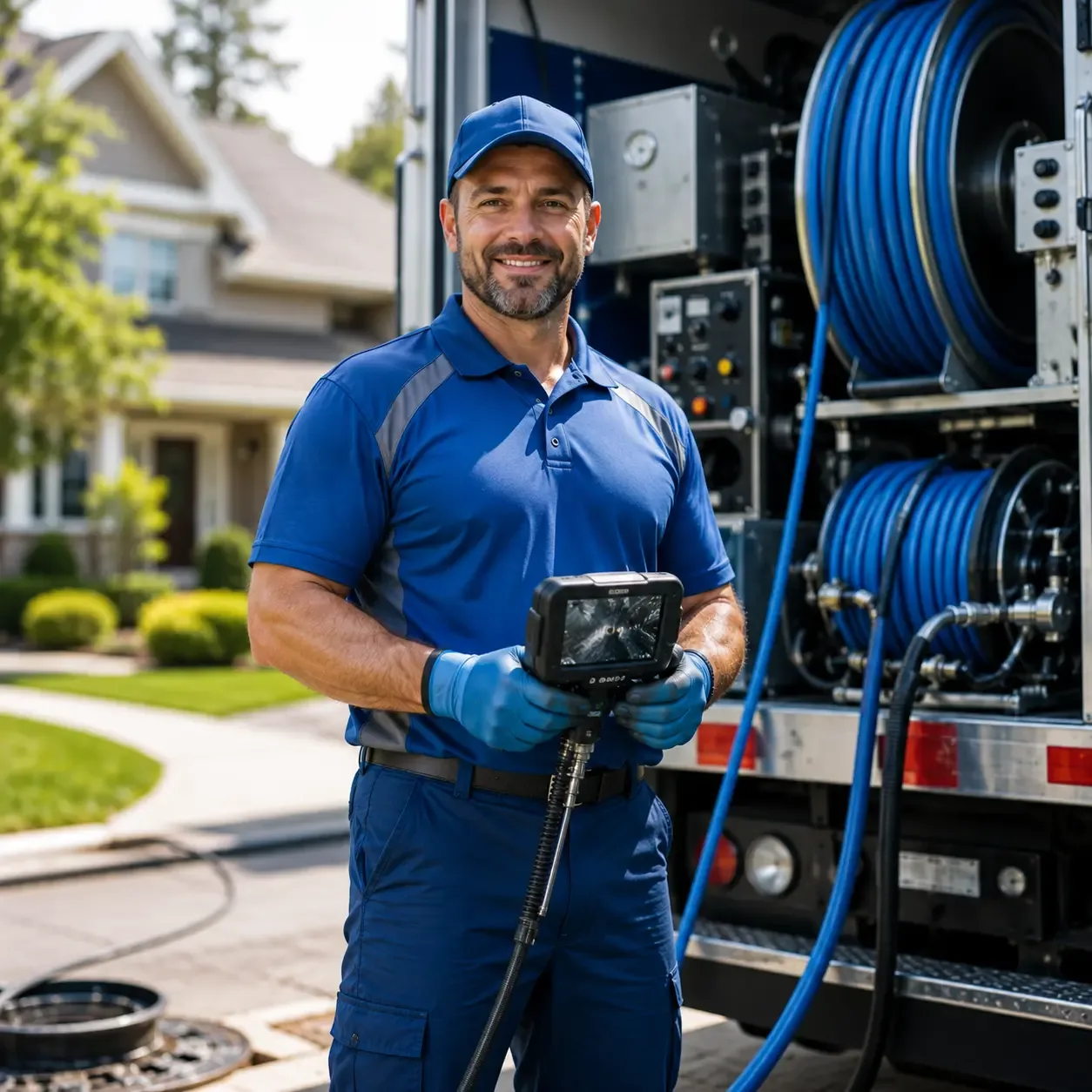 Local outdoor drain cleaning specialists in Gorum, LA